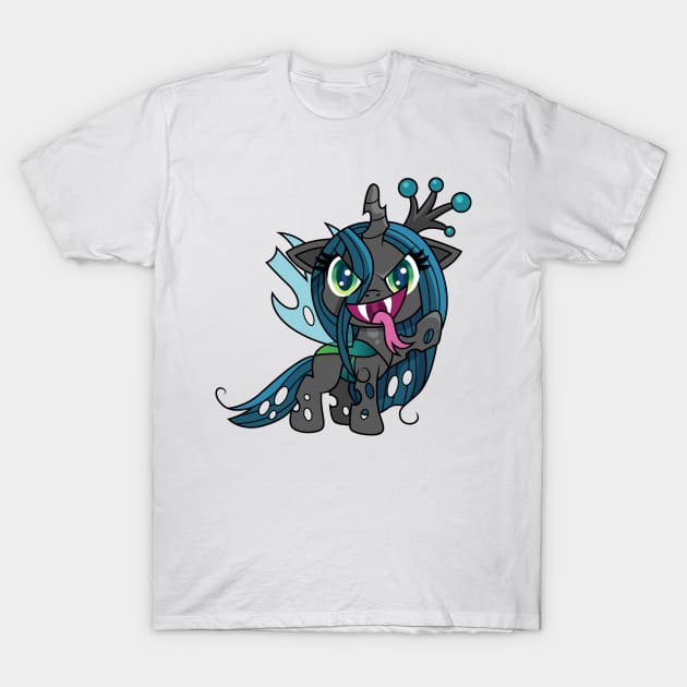 Pony Life Queen Chrysalis T-Shirt by CloudyGlow